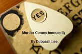 Murder Comes Innocently (Yes, #1) (eBook, ePUB) Murder Comes Innocently (Yes, #1) (eBook, ePUB)