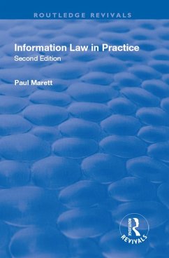 Cover Information Law in Practice (eBook, PDF)