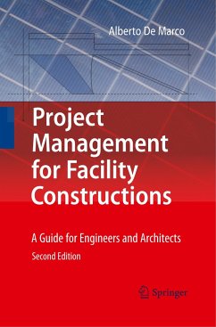 Project Management for Facility Constructions - De Marco, Alberto