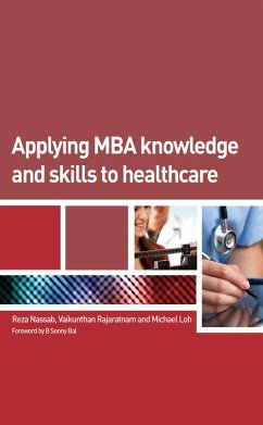Cover Applying MBA Knowledge and Skills to Healthcare (eBook, PDF)