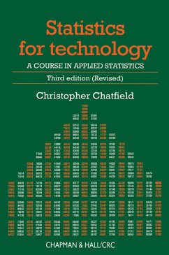 Statistics for Technology (eBook, PDF) - Chatfield, Chris