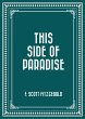 This Side of Paradise (eBook, ePUB) - Bild 1