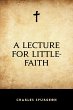 A Lecture for Little-Faith (eBook, ePUB) - Bild 1