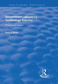 Government Laboratory Technology Transfer (eBook, ePUB) - Rood, Sally A