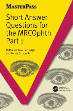 Cover Short Answer Questions for the MRCOphth Part 1 (eBook, PDF)
