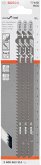 Bosch Stichsägeblatt T 744 D Holz, 3 St.