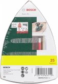 Bosch 25 Schleifblätter für Multischleifer Körnung 40-180 10 Bosch 25 Schleifblätter für Multischleifer Körnung 40-180 10