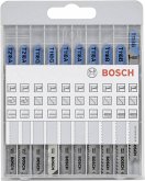 Bosch 10tlg. Stichsägeblatt-Set basic für Metall und Holz
