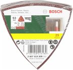 Bosch 25 Schleifblätter für Deltaschleifer Körnung 60/120/24
