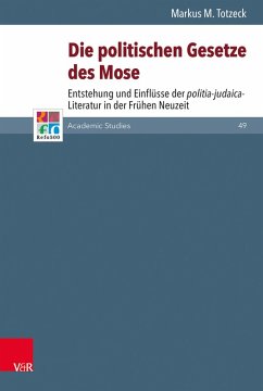 Die politischen Gesetze des Mose als Vorbild (eBook, PDF) - Totzeck, Markus M.