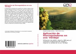 Aplicación de fitorreguladores en uva 'Verdejo'