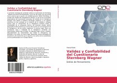 Validez y Confiabilidad del Cuestionario Sternberg Wagner - Klatic, Sharyll