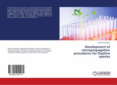 Development of micropropagation procedures for Daphne species
