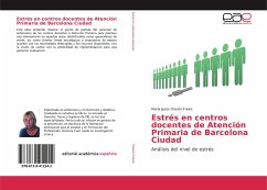 Estrés en centros docentes de Atención Primaria de Barcelona Ciudad - Chorén Freire, María Jesús