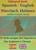 Sherlock Holmes - El dedo pulgar del ingeniero, Spanish-English (eBook, ePUB)