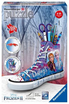 Ravensburger 12121 - Disney Frozen II, Sneaker, Die Eiskönigin, 3D-Puzzle, 108 Teile