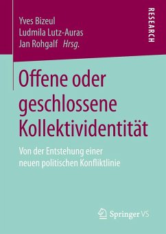 Cover Offene oder geschlossene Kollektividentität (eBook, PDF)