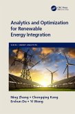 Analytics and Optimization for Renewable Energy Integration (eBook, ePUB)