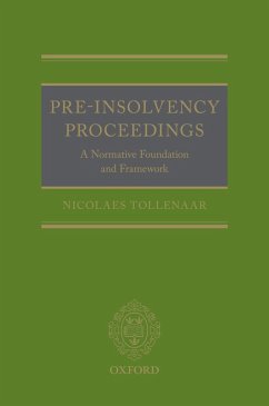 Pre-Insolvency Proceedings (eBook, ePUB) - Tollenaar, Nicolaes