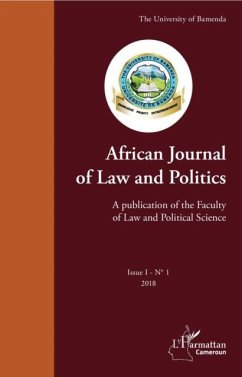 Cover African Journal of Law and Politics (eBook, PDF)
