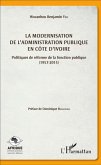 La modernisation de l'administration publique en Cote d'Ivoi (eBook, PDF)