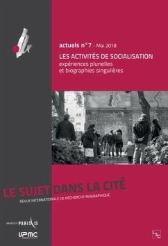 Cover Les activites de socialisation : experiences plurielles et biographies singulieres (eBook, PDF)