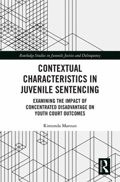 Contextual Characteristics in Juvenile Sentencing (eBook, PDF) Cover Contextual Characteristics in Juvenile Sentencing (eBook, PDF)