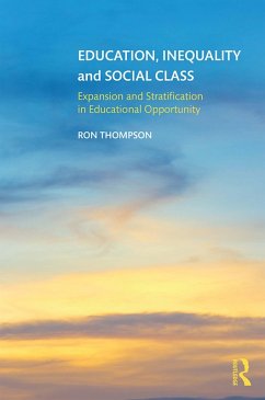 Education, Inequality and Social Class (eBook, ePUB) - Thompson, Ron
