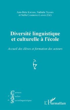 Cover Diversite linguistique et culturelle a l'ecole (eBook, PDF)