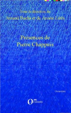 Presences de Pierre Chappuis (eBook, PDF)
