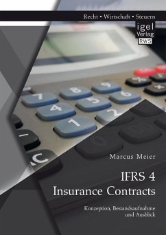 Cover IFRS 4 Insurance Contracts. Konzeption, Bestandsaufnahme und Ausblick (eBook, PDF)