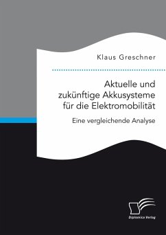 Aktuelle und zukünftige Akkusysteme für die Elektromobilität. Eine vergleichende Analyse (eBook, PDF) - Greschner, Klaus