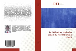 La littérature orale des Sanan du Nord (Burkina Faso) - Boro, Boukary