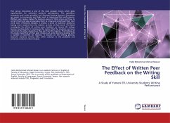 The Effect of Written Peer Feedback on the Writing Skill