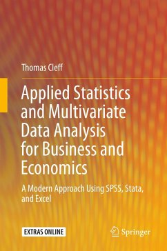 Applied Statistics and Multivariate Data Analysis for Business and Economics - Cleff, Thomas