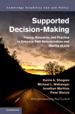 Supported Decision-Making (eBook, PDF) - Shogren, Karrie A.