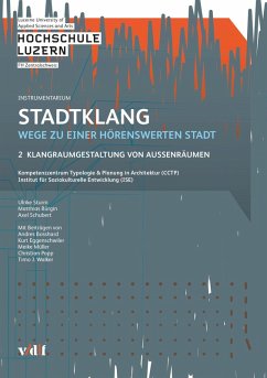 Stadtklang - Wege zu einer hörenswerten Stadt (eBook, PDF) - Sturm, Ulrike; Bürgin, Matthias; Schubert, Axel