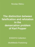 The Distinction between Falsification and Refutation in the Demarcation Problem of Karl Popper (eBook, ePUB)