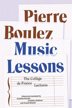 Music Lessons - Boulez, Pierre