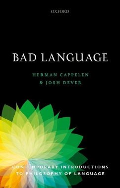 Bad Language - Cappelen, Herman; Dever, Josh