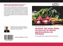 Análisis del plato Rabo de toro en la oferta gastronómica de Córdoba - Moscosio Cuevas, Javier