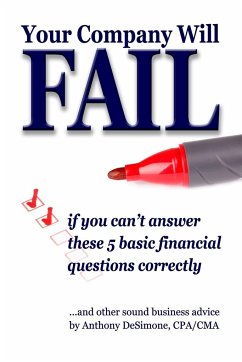 YOUR COMPANY WILL FAIL if you can't answer these 5 basic financial questions correctly - Desimone, Anthony