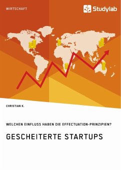 Gescheiterte Startups. Welchen Einfluss haben die Effectuation-Prinzipien? - K., Christian