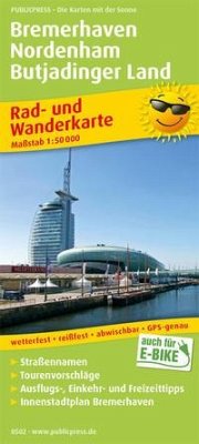 Cover PublicPress Rad- und Wanderkarte Bremerhaven - Nordenham - Butjadinger Land