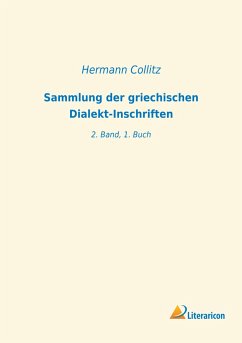 Sammlung der griechischen Dialekt-Inschriften