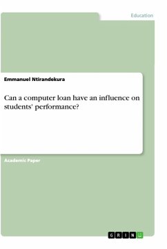 Can a computer loan have an influence on students' performance? - Ntirandekura, Emmanuel