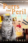 Purrs and Peril (A Norwegian Forest Cat Cafe Cozy Mystery, #1) (eBook, ePUB)
