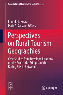 Perspectives on Rural Tourism Geographies (eBook, PDF)