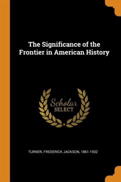 Cover The Significance of the Frontier in American History