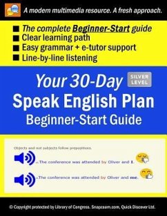 Your 30-Day Speak English Plan (BEGINNER-START Guide), Silver - Discover Ltd, Quick